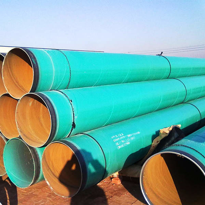 FBE লেপ Ssaw স্টিল টিউব Awwa C210 স্ট্যান্ডার্ড Gr.B স্টিল গ্রেড