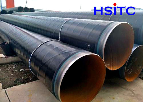 Dn200mm স্পাইরাল ডুবে ASTM A252 6mm 8 &quot;SSAW স্টীল পাইপ Api 5l