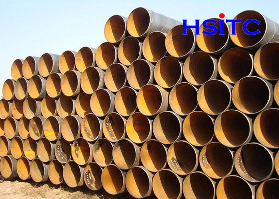 Gr.C Dn300 Astm A139 325 MM স্পাইরাল সিম ওয়েল্ডড পাইপ হোল সেকশন