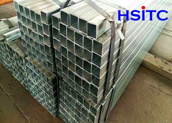 Q355B গ্যালভানাইজড 70x70 SHS স্টিল টিউব EN10210