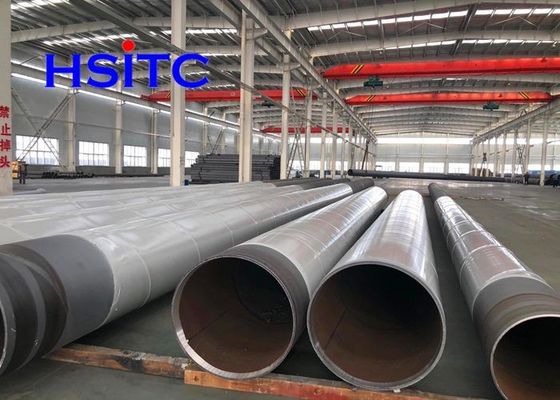Bs EN 10217 স্ট্যান্ডার্ড চাপের উদ্দেশ্যে Ssaw welded steel tubes