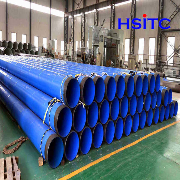 En10217-1 P235tr1 16 ইঞ্চি SSAW ইস্পাত পাইপ তরল পরিবহন 0