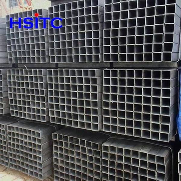 Q355B গ্যালভানাইজড 70x70 SHS স্টিল টিউব EN10210 1