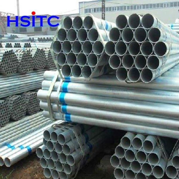 DN50 6 ইঞ্চি সময়সূচী 20 Galvanized পাইপ A106B 0