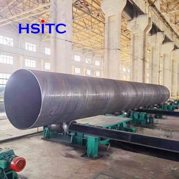 12m দৈর্ঘ্য DN3000 Ssaw স্টিল পাইপ Astm A252 স্ট্যান্ডার্ড 0